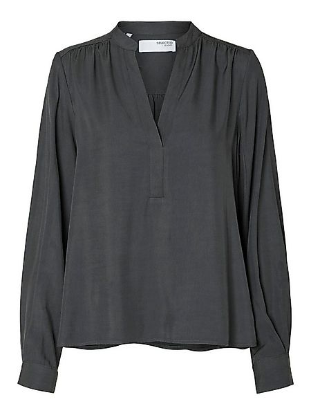 Selected Langarmbluse SLFMaddi (1-tlg) Drapiert/gerafft günstig online kaufen