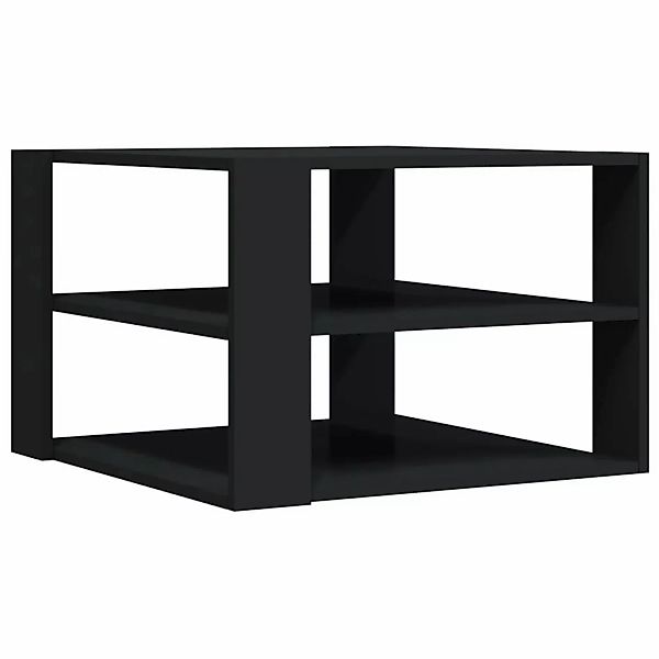 vidaXL Couchtisch Schwarz 59,5x59,5x40 cm Holzwerkstoff günstig online kaufen