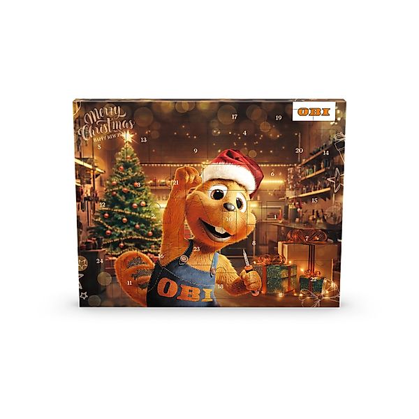 OBI Werkzeug-Adventskalender 68-teilig günstig online kaufen