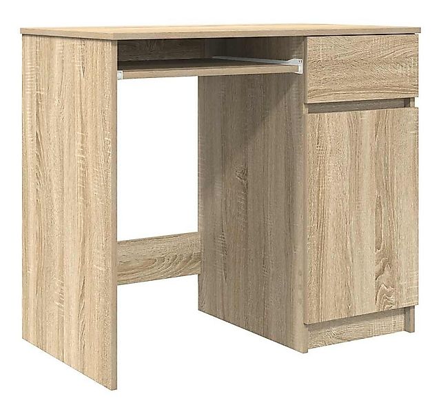 vidaXL Schreibtisch Schreibtisch Sonoma-Eiche 86x49x76 cm Holzwerkstoff günstig online kaufen