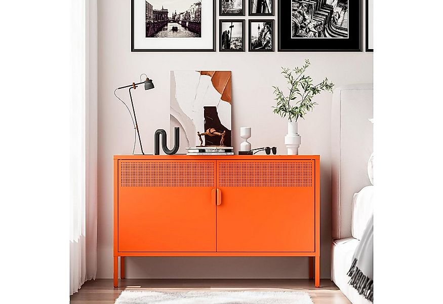 MetaCate lnov Aktenschrank Metall/Mehrzweckschrank mit Tür & Regale, Magnet günstig online kaufen