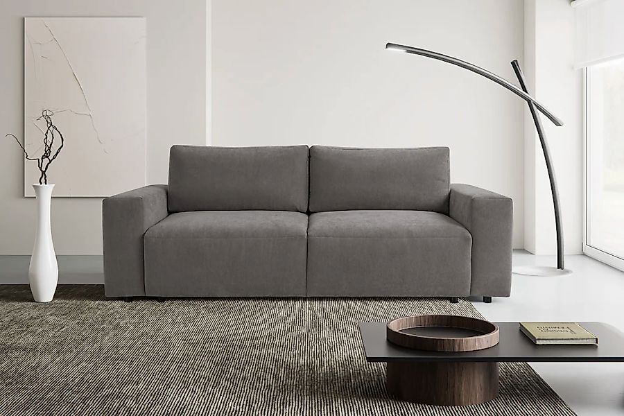 WERK2 Schlafsofa "Lima, inkl. Bettkasten, bequem, Mega Sofa: Breite 245 cm" günstig online kaufen