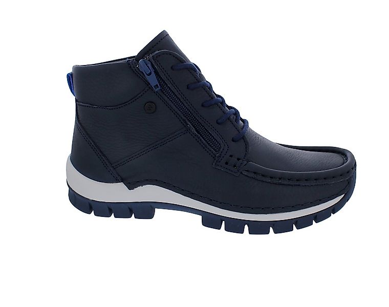 WOLKY Wolky Boost Bootie 0474030-820, Tresor - Glattleder, Denim (blau), Sc günstig online kaufen