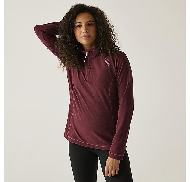 Regatta Langarmshirt Regatta Montes leichtes Fleece mit halblangem Reißvers günstig online kaufen