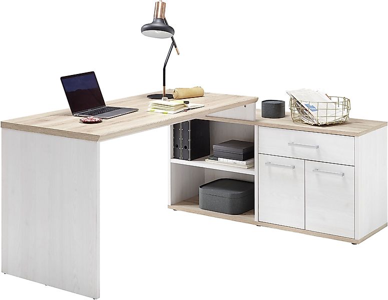 BEGA OFFICE Eckschreibtisch Romance, im Landhaustil, günstig online kaufen