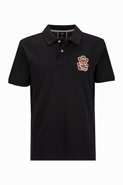 19V69 ITALIA Poloshirt EMILIO PIXEL T Klassisches Polohemd für Herren mit B günstig online kaufen