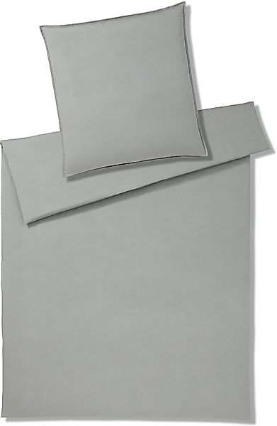 Elegante Bettwäsche "Crisp" 2 Stk. tlg. angenehmes Hautgefühl günstig online kaufen