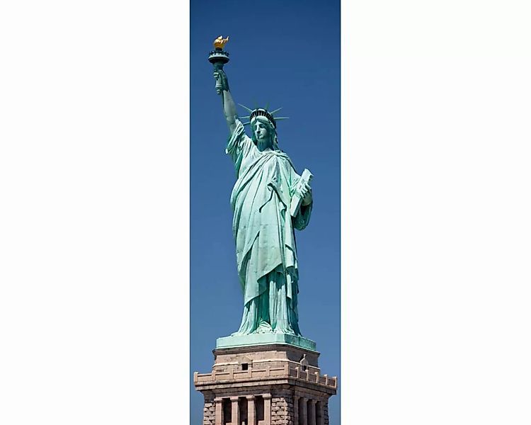 Dekopanel "Lady Liberty" 1,00x2,80 m / Strukturvlies Klassik günstig online kaufen