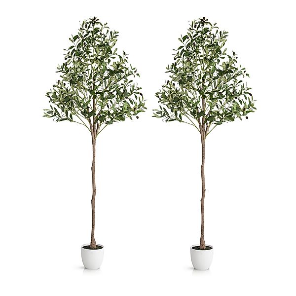 Kunstbaum Künstlicher Olivenbaum, Kunstpflanze Olivenbaum künstlich günstig online kaufen