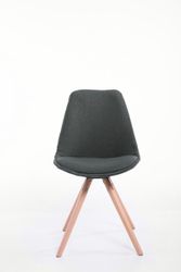 CLP Esszimmerstuhl Toulouse Stoff Rund, Sitzpolster& günstig online kaufen