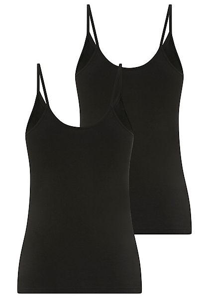 YSABEL MORA Spaghettitop (2er Pack) Baumwollmix, elastisch, atmungsaktiv, w günstig online kaufen