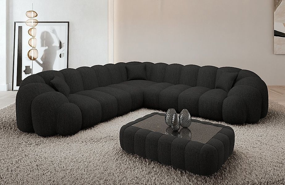 Sofa Dreams Ecksofa Rajada L Form Couch, 4-Sitzer, Design, Eckcouch, Stoffb günstig online kaufen
