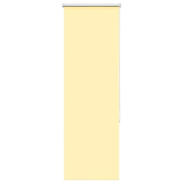 vidaXL Verdunkelungsrollo Gelb 55x175 cm Stoffbreite 50,7 cm Polyester 4012 günstig online kaufen