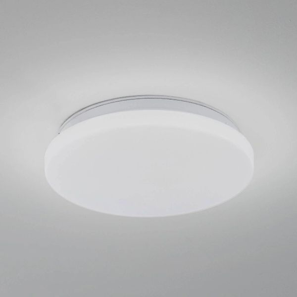 Lindby LED-Außendeckenleuchte Kirkola, 4000 K, Ø 26 cm, weiß günstig online kaufen