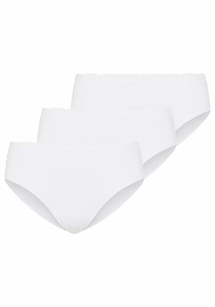 YSABEL MORA Midislip "BASIC COLLECTION COTTON WITH LACE", mit bedecktem Sch günstig online kaufen