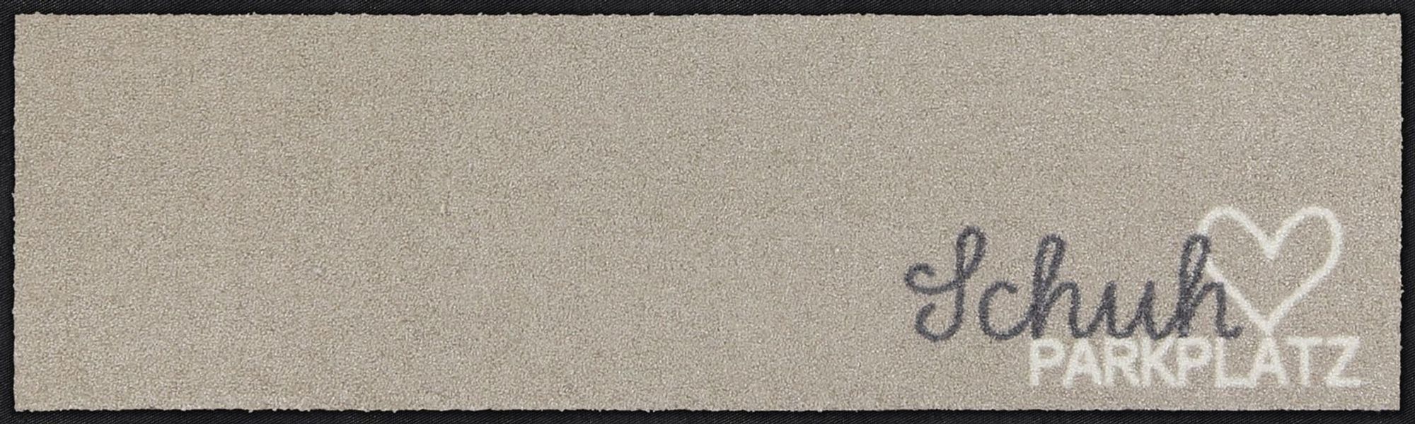 Salonloewe Fußmatte Salonloewe SCHUHPARKPLATZ PUR TAUPE günstig online kaufen