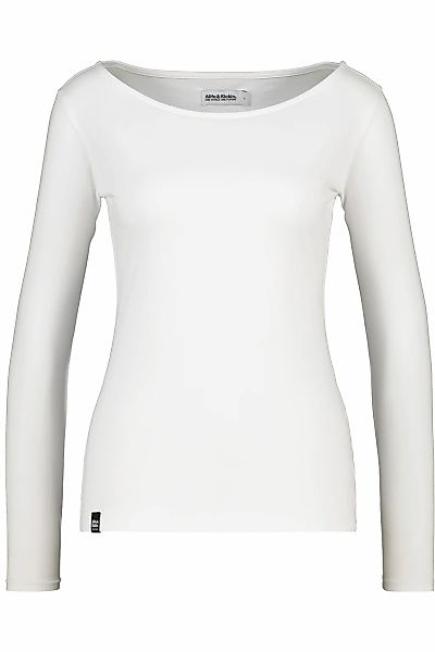 Alife & Kickin Langarmshirt "Damen FinjaAK A", Einfarbiges Longsleeve mit R günstig online kaufen