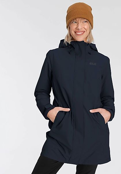 Jack Wolfskin Parka "KIOLA", mit Kapuze, Wärmend, winddicht, Übergangsjacke günstig online kaufen