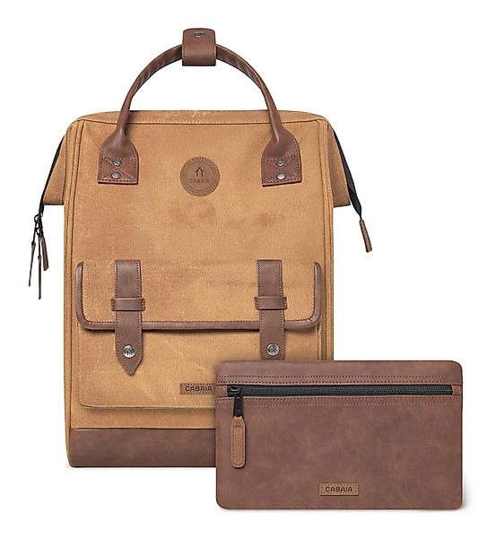 CABAIA Rucksack Waxed Cotton Backpack (Set, günstig online kaufen