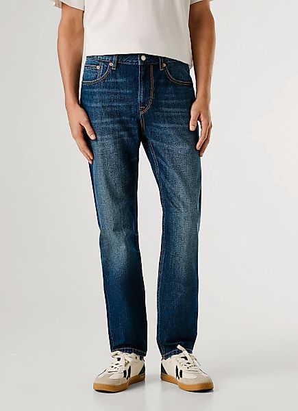 Pepe Jeans 5-Pocket-Jeans "BYRON FS MIDNIGHT FADE" Regular Waist günstig online kaufen