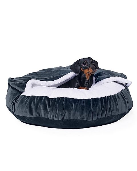 lous Hundematratze Anti-Stress Hundebett mit abnehmbarer Kuscheldecke, Anti günstig online kaufen