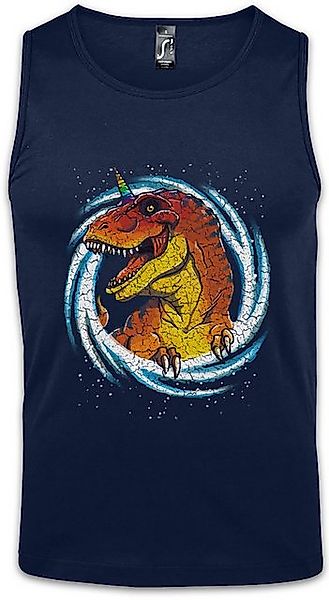 Urban Backwoods Tanktop Unicorn Rex Ärmelloses T-Shirt Tyrannosaurus T-Rex günstig online kaufen