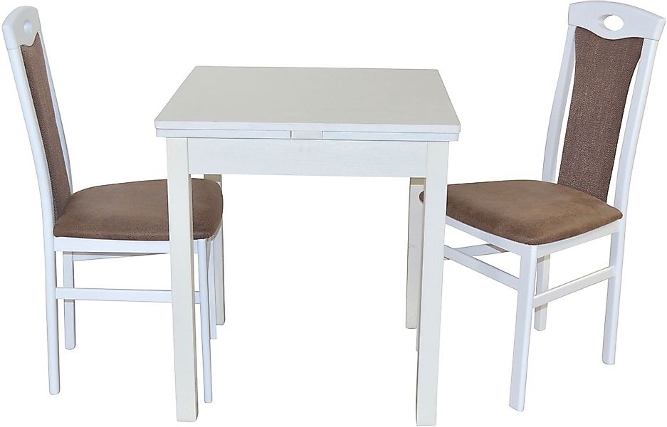 HOFMANN LIVING AND MORE Essgruppe »3tlg. Tischgruppe«, (Spar-Set, 3 tlg., 3 günstig online kaufen