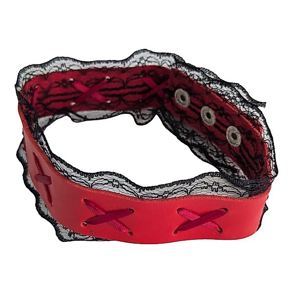 Metamorph Textilband Halsband Stitched Lace, Größenverstellbarer günstig online kaufen