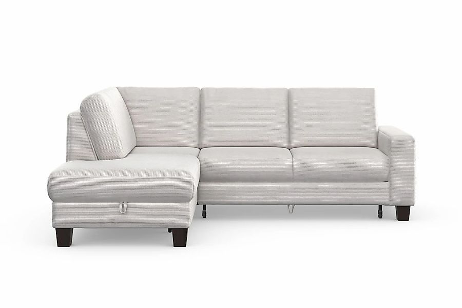 Home affaire Ecksofa "Summer L-Form", mit Ottomane, mit oder ohne Bettfunkt günstig online kaufen