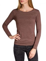 Caspar Langarmshirt MUSE SRT024 figurfreundliches Damen günstig online kaufen