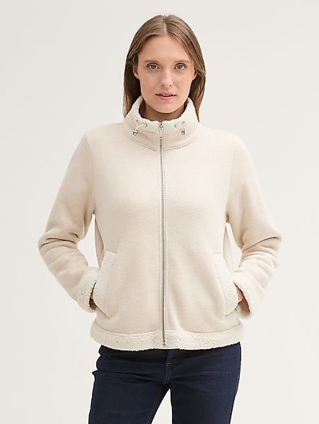 TOM TAILOR Sweatjacke Teddy Sweatjacke Teddy günstig online kaufen