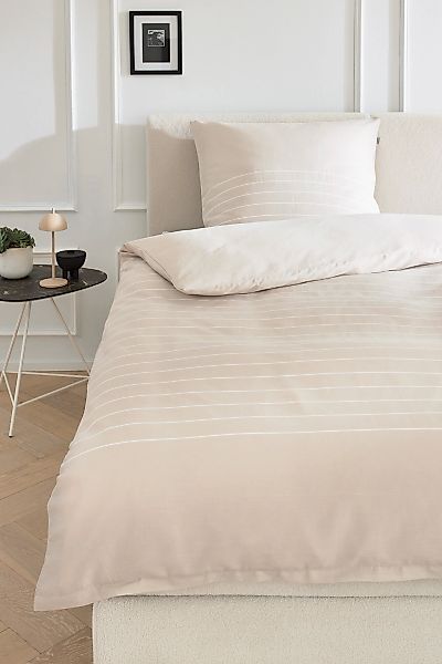 Musterring Wendebettwäsche "Simple" 2 Stk. aus hochwertigen Naturfasern günstig online kaufen