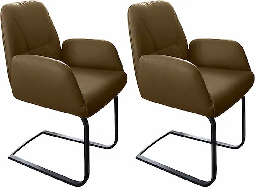 W.SCHILLIG Freischwinger »ole« (Set) 2 Stk.2er- oder 4er-Set, Gestell in Sc günstig online kaufen