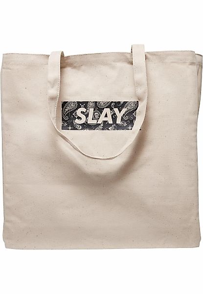 MisterTee Umhängetasche "MisterTee Unisex SLAY Oversize Canvas Tote Bag" günstig online kaufen