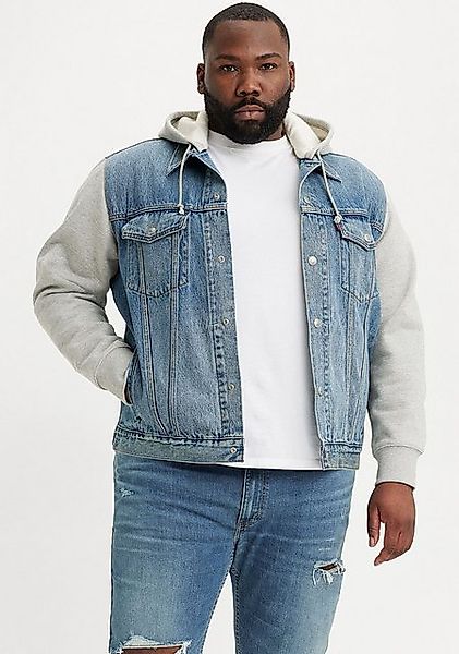 Levi's® Plus Hybridjacke mit Sweat Kapuze und Ärmeln günstig online kaufen