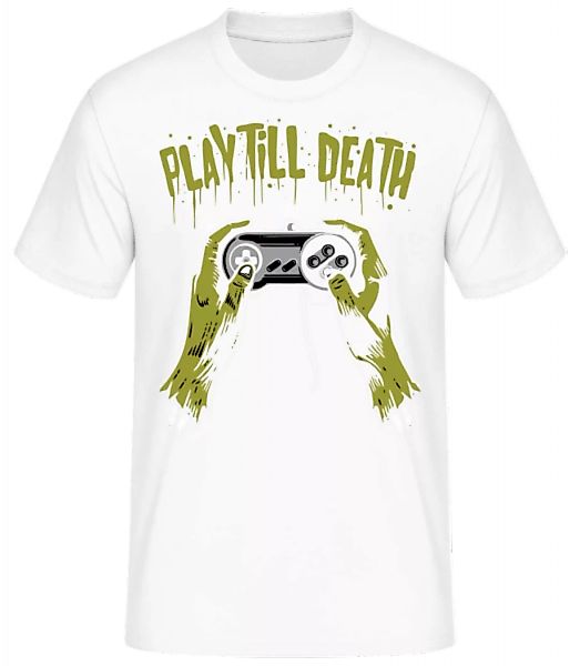 Play Till Death · Männer Basic T-Shirt günstig online kaufen