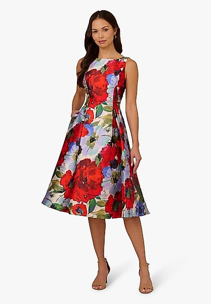 Adrianna Papell Abendkleid Floral Mikado Midi Dress Modern, schlicht, femin günstig online kaufen