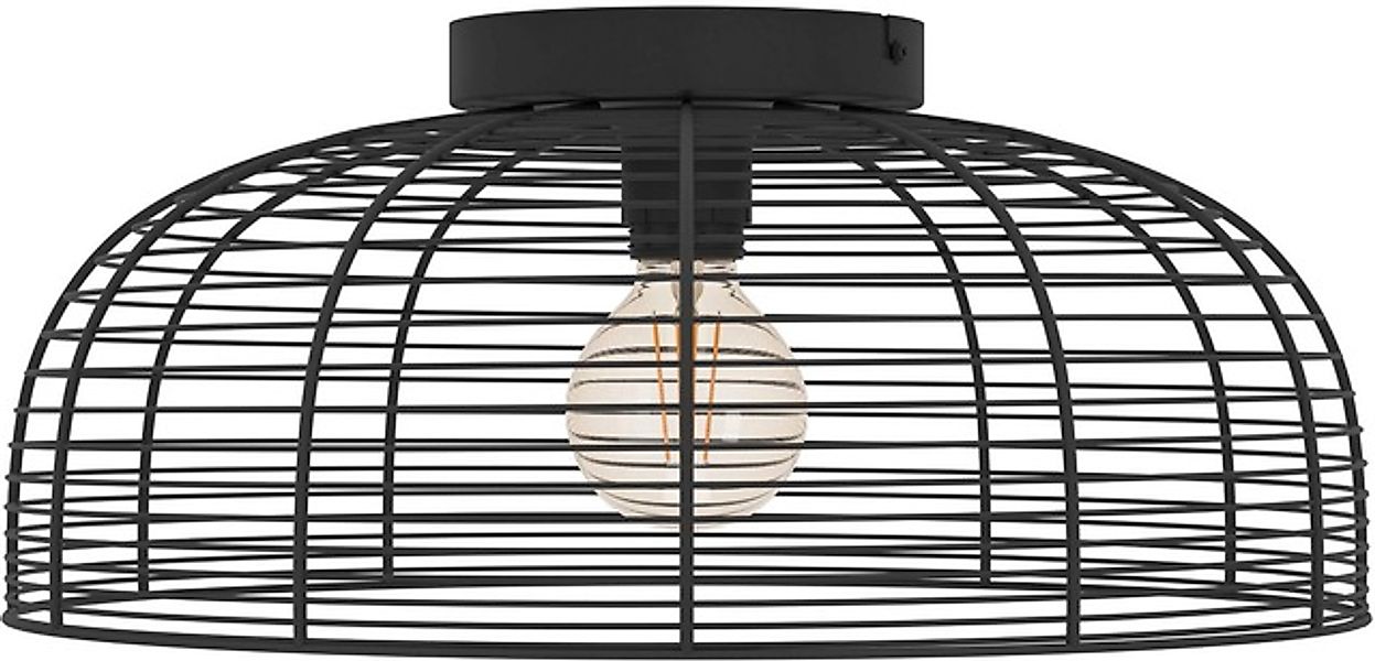 EGLO Deckenleuchte »Rinroe Deckenlampe, Wohnzimmerlampe, Industrial, Metall günstig online kaufen