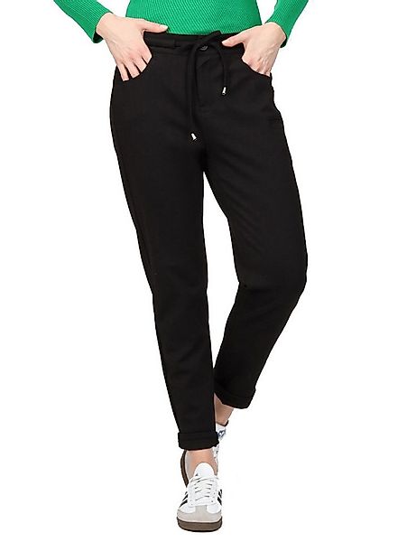 GANG Jogger Pants Gang Amelie Jogge Relaxed Fit (1-tlg) Kordel als Gürtel günstig online kaufen