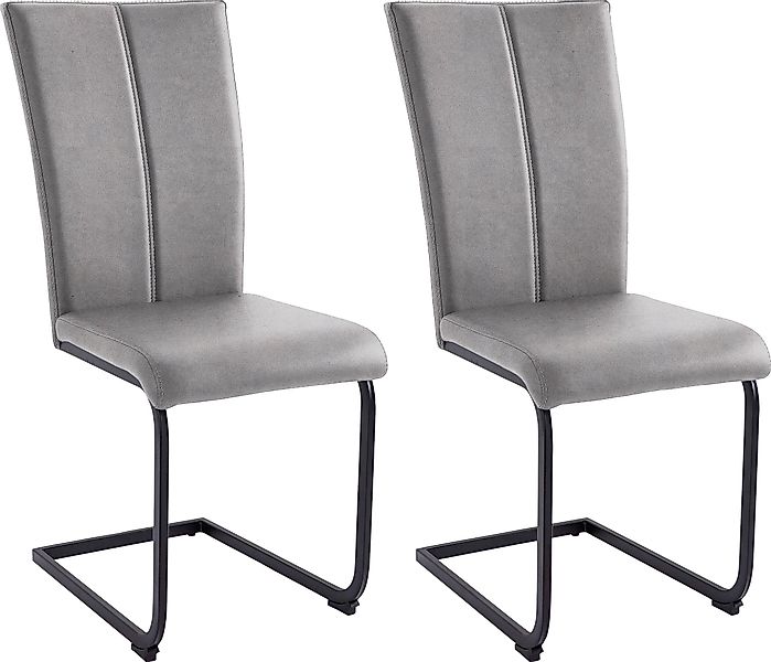 Home affaire Freischwinger "Nils" (Set) 2 Stk.Stuhl belastbar bis 120 Kg, G günstig online kaufen