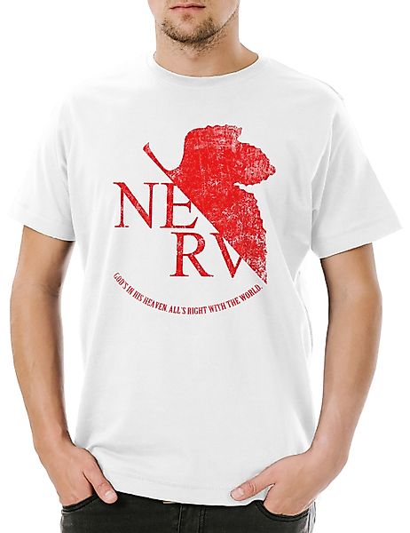 Urban Backwoods Print-Shirt Nerv Herren T-Shirt günstig online kaufen