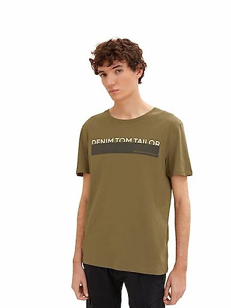 TOM TAILOR Denim T-Shirt Packung, 3 Stk. in verschiedenen Farben günstig online kaufen