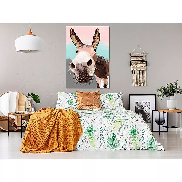 home24 Wandbild Curious Donkey günstig online kaufen
