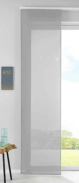 Gardinenbox Schiebegardine (1 St), Paneelwagen, transparent, Flächenvorhang günstig online kaufen