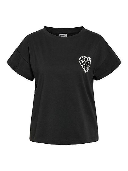 Noisy may T-Shirt Design mit Herz-Print und Schriftzug Local Love Club (1-t günstig online kaufen