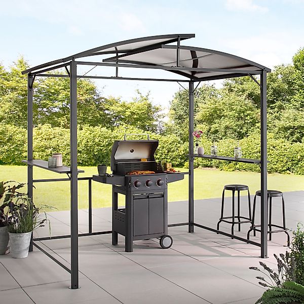KONIFERA Grillpavillon Roma, Außenmaße BxT: 245x150 günstig online kaufen