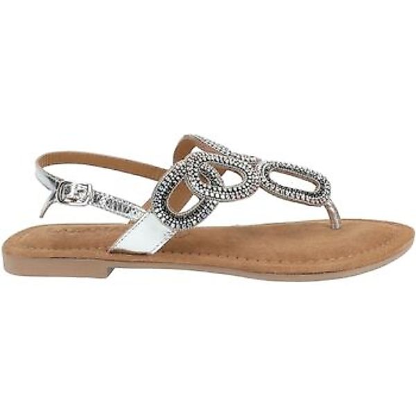 Lazamani Sandalen Leder/Textil Riemchensandalette günstig online kaufen