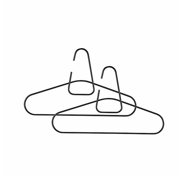 Zone Denmark Kleiderbügel A-hanger 2er Set Black, (Set, 3-tlg) günstig online kaufen