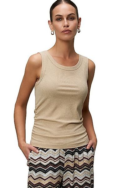 Zero Tanktop zero Top mit Glitzergarn drapiert /gerafft günstig online kaufen