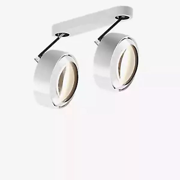 Occhio Più Alto 3d Doppio Volt S60 Strahler LED 2-flammig, Kopf weiß glänze günstig online kaufen